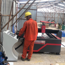 Automatic blanking machine straight wire automatic rolling round machine for heat insulation elbow of numerical control plasma cutting machine in Hiroto