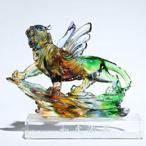 Tiger ornaments home furnishings living room wine cabinet decorations desk ornaments business gifts housewarming opening gifts