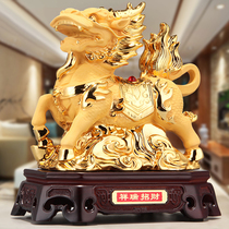 Kirin ornaments a pair of home accessories furnishings town houses evil spirits living room wine cabinet TV cabinet family decorations