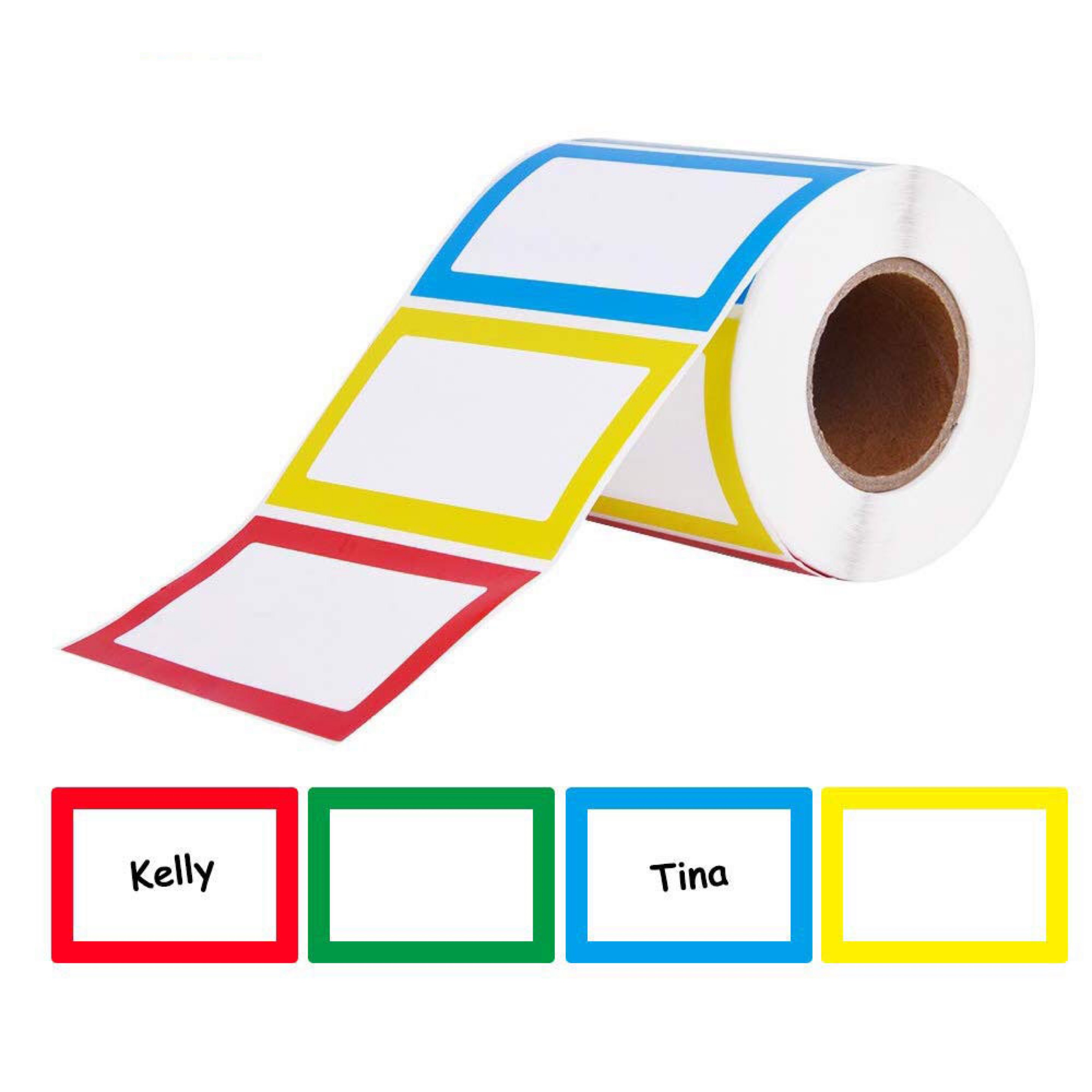 Student Name Stickers Color Seat Intake Cabinet Glued Clothes Name Sticker paper adhesive sticker label sticker Name tag