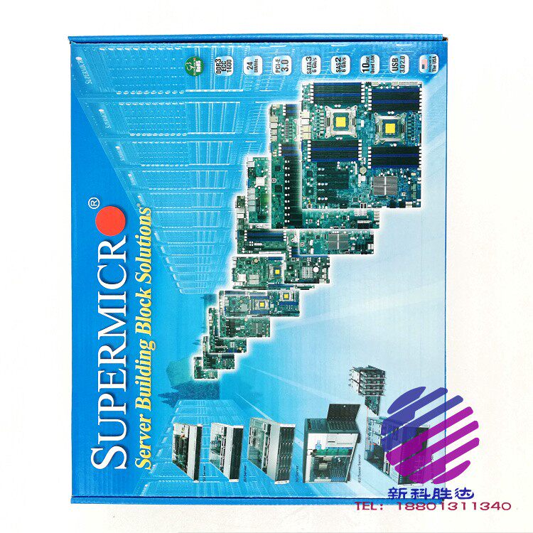 New original graphics workstation motherboard Supermicro X10SAT 3D design video editing 1150-pin motherboard