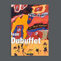 Padback) French painter Dubufi Collection) Jean Dubuffet Monograph