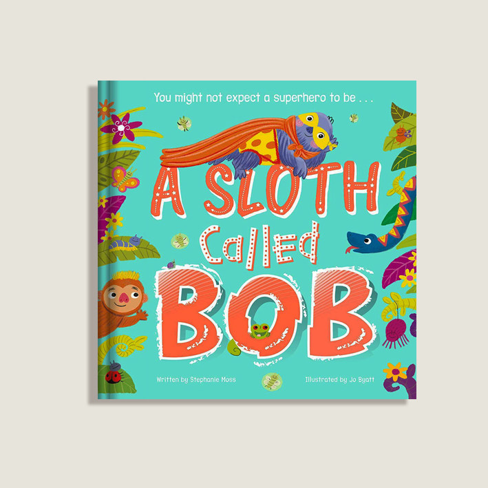 British illustrator Jo Byatt painted Ben) A Sloth Called Bob finer version spot-Taobao
