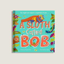 British illustrator Jo Byatt picture book) A Sloth Called Bob hardcover spot