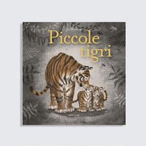 British illustrator Jo Weaver 2019 picture book new work) Piccole tigri) hardcover European edition