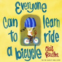 Kydik Award illustrator Chris Raschka Everyone Can Learnto Ride