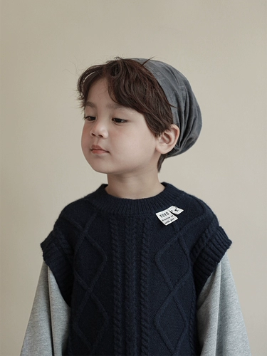 Осенний детский комплект для мальчиков, трикотажная толстовка, в западном стиле, в корейском стиле