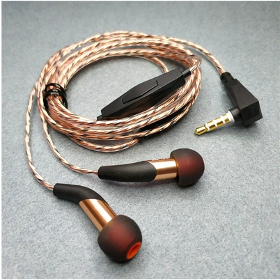 Class RMBone thousand micro-coil headphones BCD 5 8mm micro-coil earplugs triple-frequency equalization human sound resolution stick