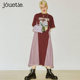 jouetie ຍີ່ຫໍ້ຄົນອັບເດດ: ຍີ່ປຸ່ນ 2023 summer ໃຫມ່ lace splicing skirt ຍາວວ່າງ niche street dress