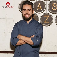 Синий лонгслив