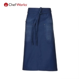 Chefworks Kitchen Arpron Service Service мужской полу -боды официант работник Тренд Тренд.