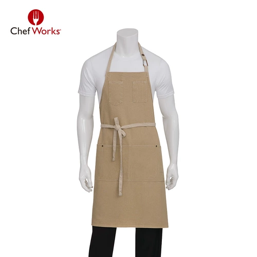 Chefworks Cotton Chef Base Restaurant Puilder Viceer Vision возле кухни Men Family Hotel Dergeon -устойчивый