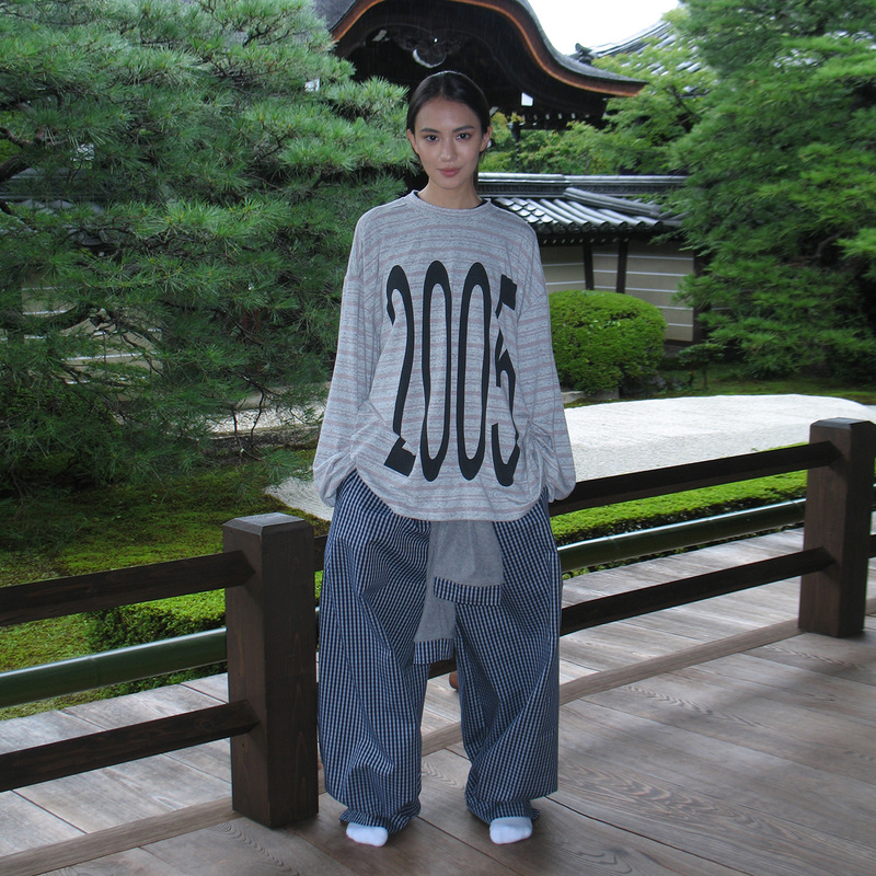 Anterior Loved Digital Print 2005 Ultra-Soft Dark Purple Striped Long-Sleeve T-Shirt Sweatshirt Anterior Loved Digital Print 2005 Ultra-Soft Dark Purple Striped Long-Sleeve T-Shirt Sweatshirt