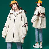 British next road maternity jacket winter large size sheep cake velvet mid-length cotton coat loose plus velvet cotton coat