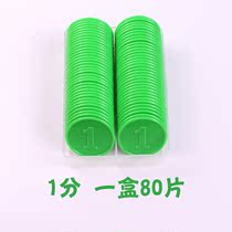 Creative Awards Prizes Teaching Education Digital Single-sided Props 100 Gaming Supplies Training Children Reward Exchange Coins