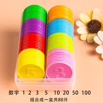 Class praises small card plus childrens toy coin cartoon training course print study supplies elementary school students reward