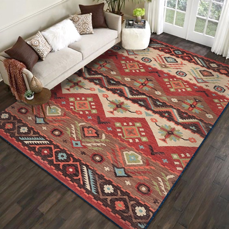 Moroccan Carpet Living Room Sofa Coffee Table Mat Bedroom Dining Table Persian Turkish Style American Retro Bohemian Moroccan Carpet Living Room Sofa Coffee Table Mat Bedroom Dining Table Persian Turkish Style American Retro Bohemian