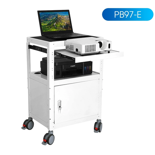 Ноутбук, тележка, проектор, рабочое оборудование, P97
