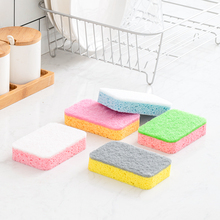 家用双面洗碗布厨房刷碗海绵擦