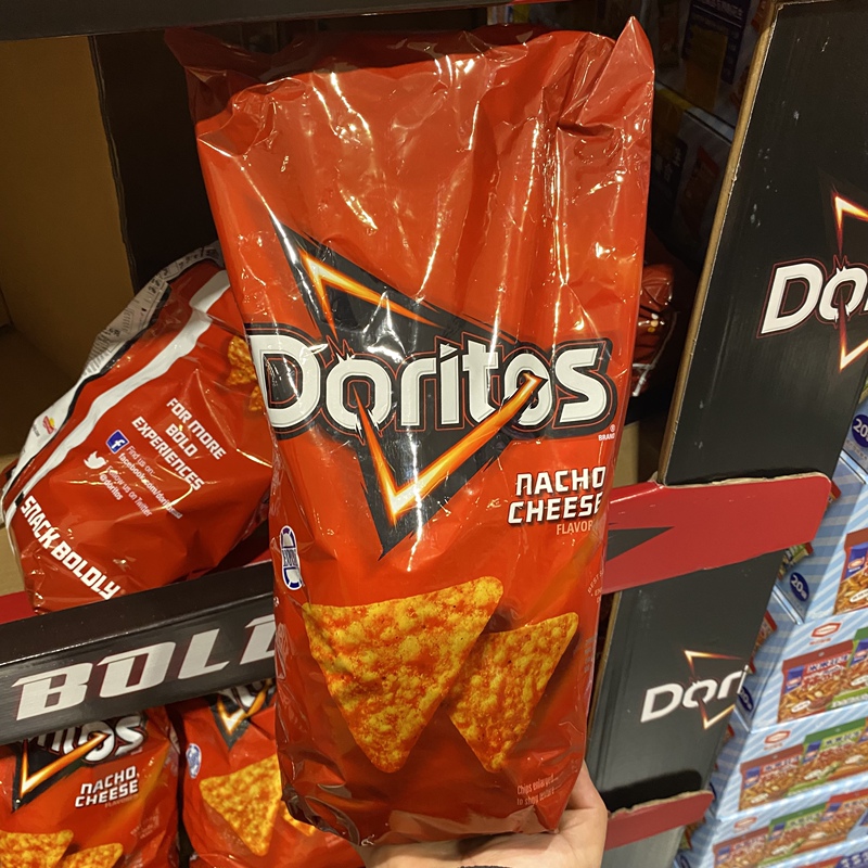 Doritos Cheese Flavored Corn Chips Puffed Snacks 453.6g Imported Potato Chips Snacks Doritos Cheese Flavored Corn Chips Puffed Snacks 453.6g Imported Potato Chips Snacks
