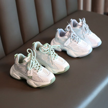 UK next kiss children sneakers 2020 fall new daddy shoes male and female child mesh surfaces breathable mesh shoes