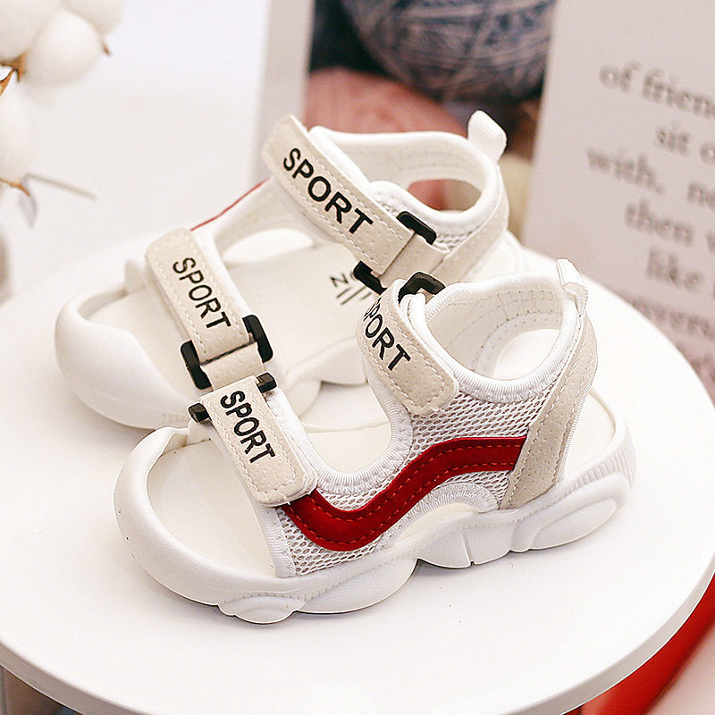 UK next kiss children sandals soft bottom non-slip 2022 new male and female baby boy walking shoes baby shoes