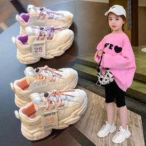 UK next kiss children sneakers 2021 spring autumn new male and female child foreign air soft-bottom non-slip old daddy shoes