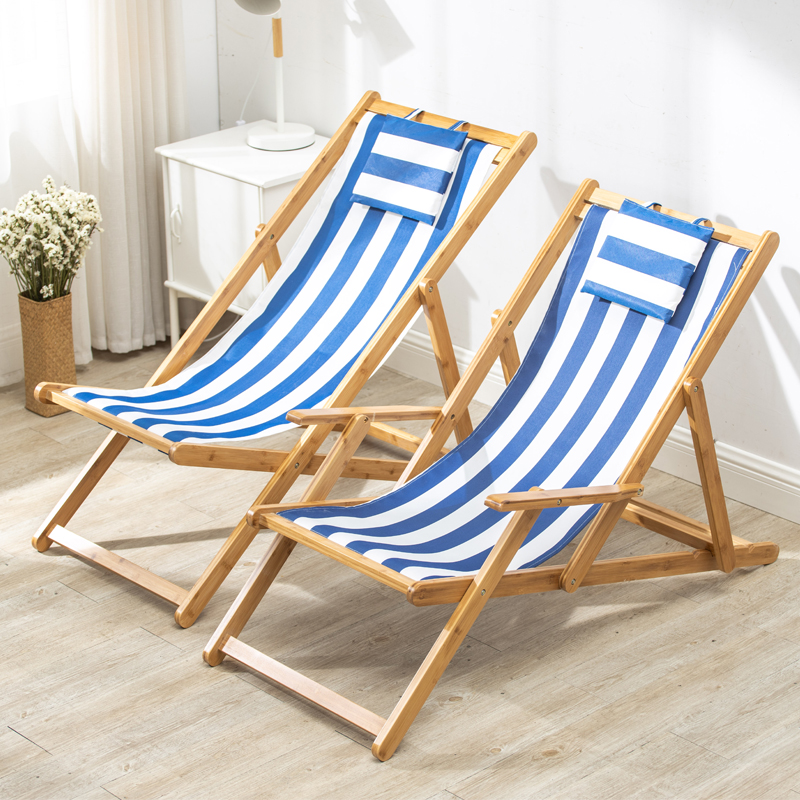 Nanzhu Canvas Folding Chair Home Day Department Brief Modern Office Can Fold Afternoon Nap Lunch Break Chair Cloth Face Deck Chair