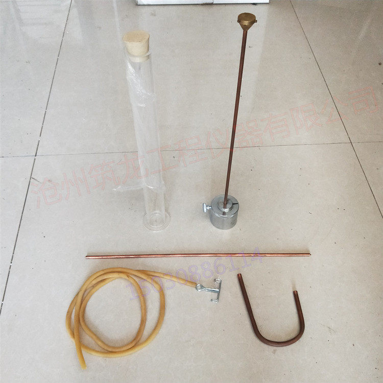 SD-1手动砂当量测定仪细集料标准砂当量冲洗管配重活塞刻度试筒