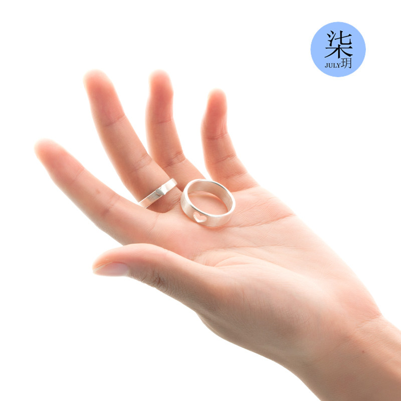 Bague mixte en Argenterie - Ref 3086647 Image 4