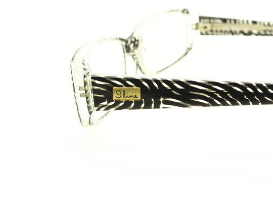 Authentic Genuine Products, Export to North America Series, Black Striped Acetate Frames for Nearsightedness and Presbyopia, Unisex Eyeglass Frames