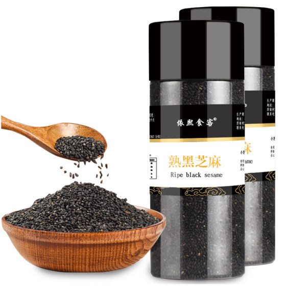 Buy 1 piece and get 2 cans of fried black sesame, ready-to-eat cooked sesame, farmer’s grains, non-raw sesame