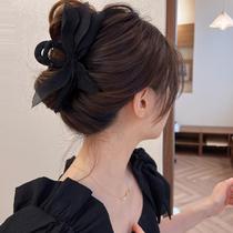 Super fairy temperament hair clip for the back of womens head 2023 new spring and summer clip headwear grab clip large shark clip high-end