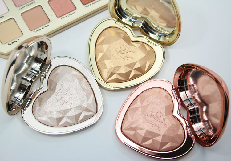 TOO FACED Love Light Hình trái tim nổi bật tại Mỹ SF highlight mắt