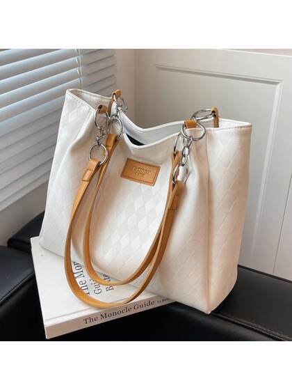 Large-Capacity Women's Bag 2026 New Autumn and Winter High-End Niche Class Commuter Bag Versatile Shoulder Tote Bag
