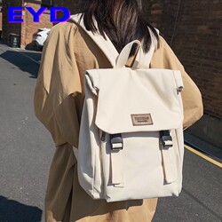2023 New Model Large-Capacity High-Appearance Computer Backpack Canvas School Bag for Girls, College Students, Middle School and High School Students
