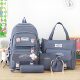 Ins School Bag Female Korean Style Large Capacity Junior High School Student Backpack Lightweight Campus Backpack for Elementary School Students in Grades Three to Six