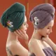 2 установлено [Taro Purple+Peacock Blue] двойной слой утолщен