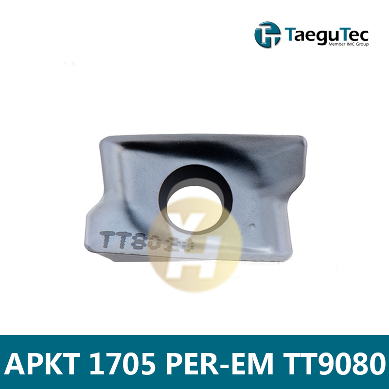 Tefixk numerical control milling cutter sheet APKT 1705 PER-EM TT6080 120430R-EM TT8080
