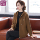 Куртка для мамы, весенне-осенняя одежда в западном стиле, большие размеры, новинка 2026 года, осенне-зимний кардиган с капюшоном, шерстяной топ для женщин среднего и пожилого возраста mini 1