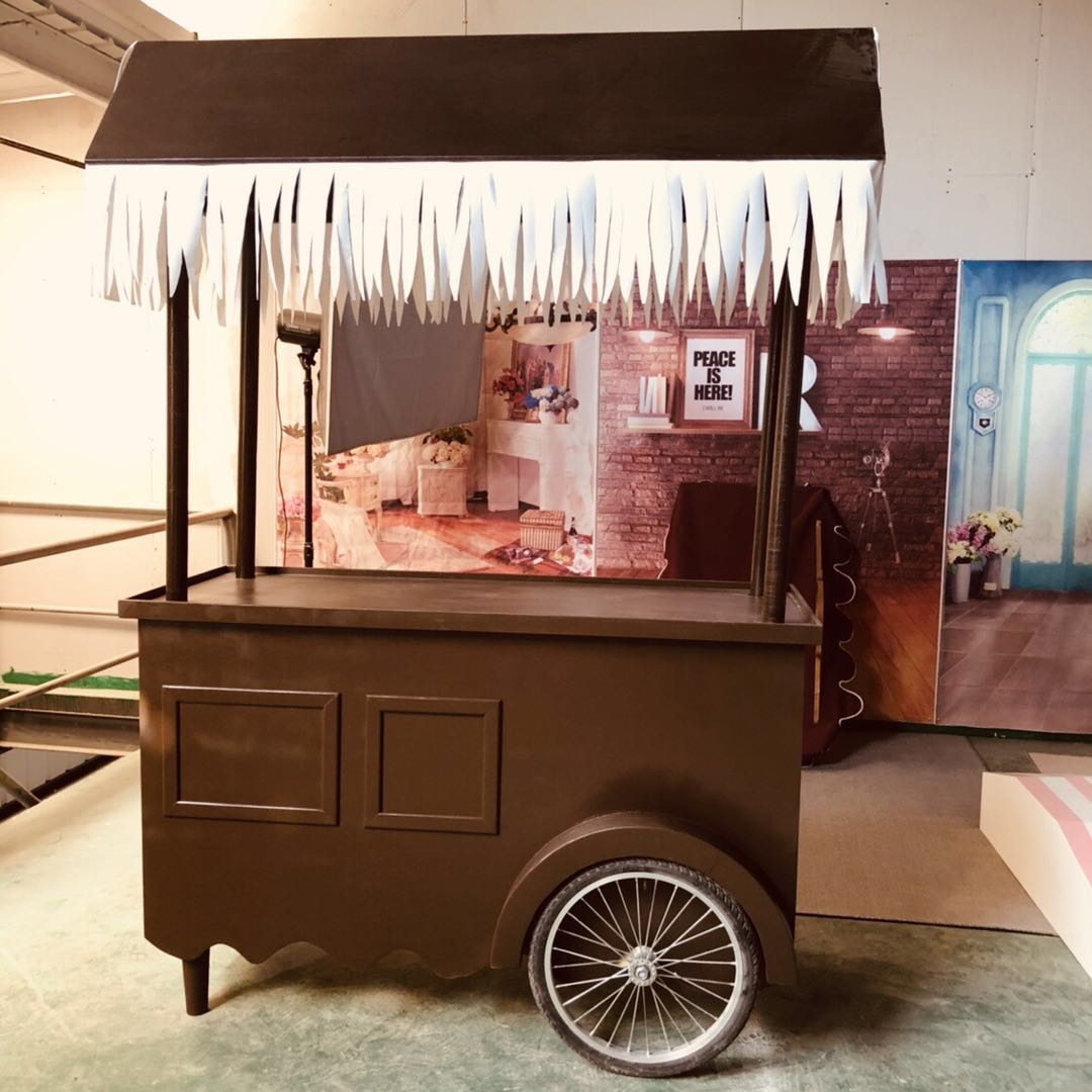 Outdoor Snack Car Dealer Yard Mobile Sales Pushcart Decoration Stalls Stall Caravan Promotions Featured Sale Car