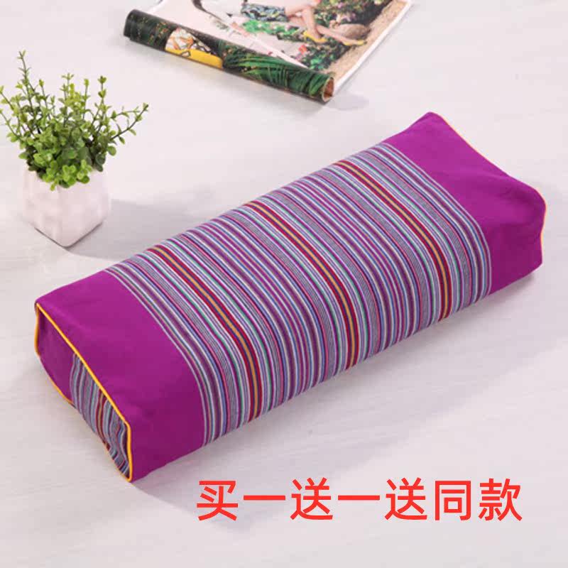 Fuanna (buy one to send with the same money) buckwheat pillow old coarse cloth buckwheat shell pillows Jolmai cervical spine pillow