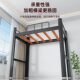 Bunk Bed with Desk, Bookshelf, Clothes Rack, Loft Bed, Iron Bed for Student Dormitory, Apartment, Duplex, Second Floor Bed