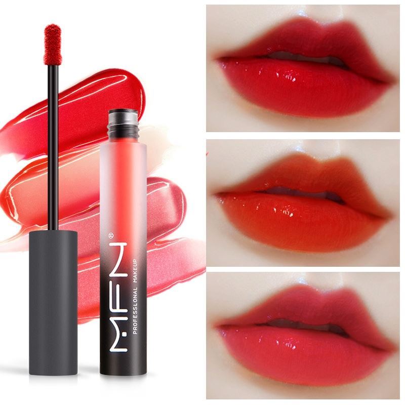 Net red nourishing moisturizing mirror water light lip red waterproof without falling out of a cup matt lip glazed lip gloss lipstick