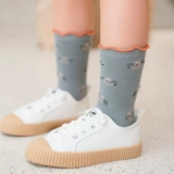 Детские гольфы, хлопковые носки для принцессы подходит для мужчин и женщин, средней длины