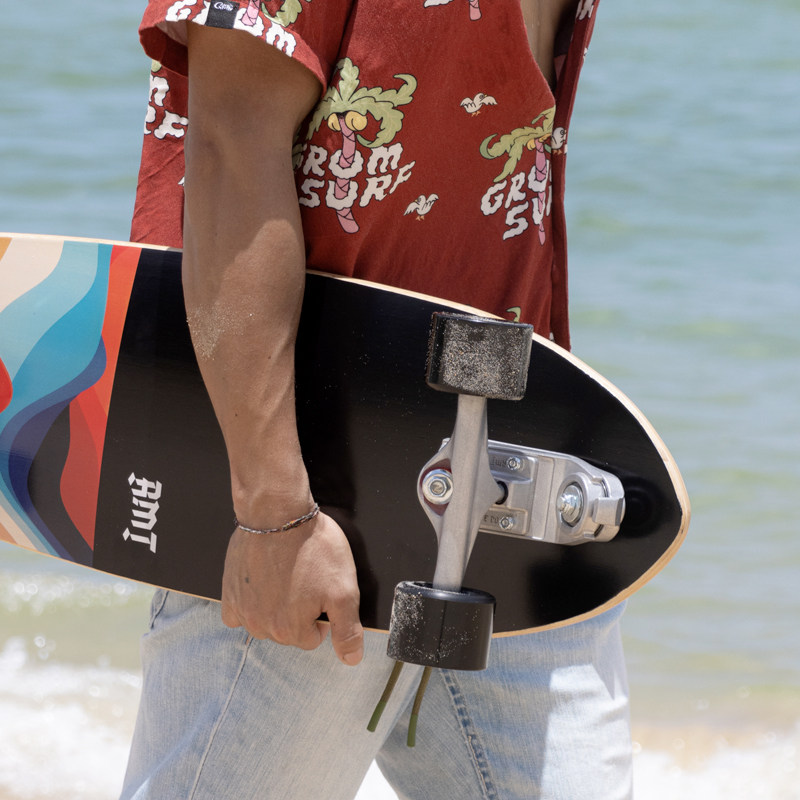 RMT land surfboard профессиональный скейтборд, четырехколесная доска для скручивания без педалей, лыжный серфинг для начинающих взрослых детей Изображение 1
