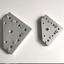 Aluminum profile 40 30 series caster adjustment foot fixed plate large triangle board connector component component
