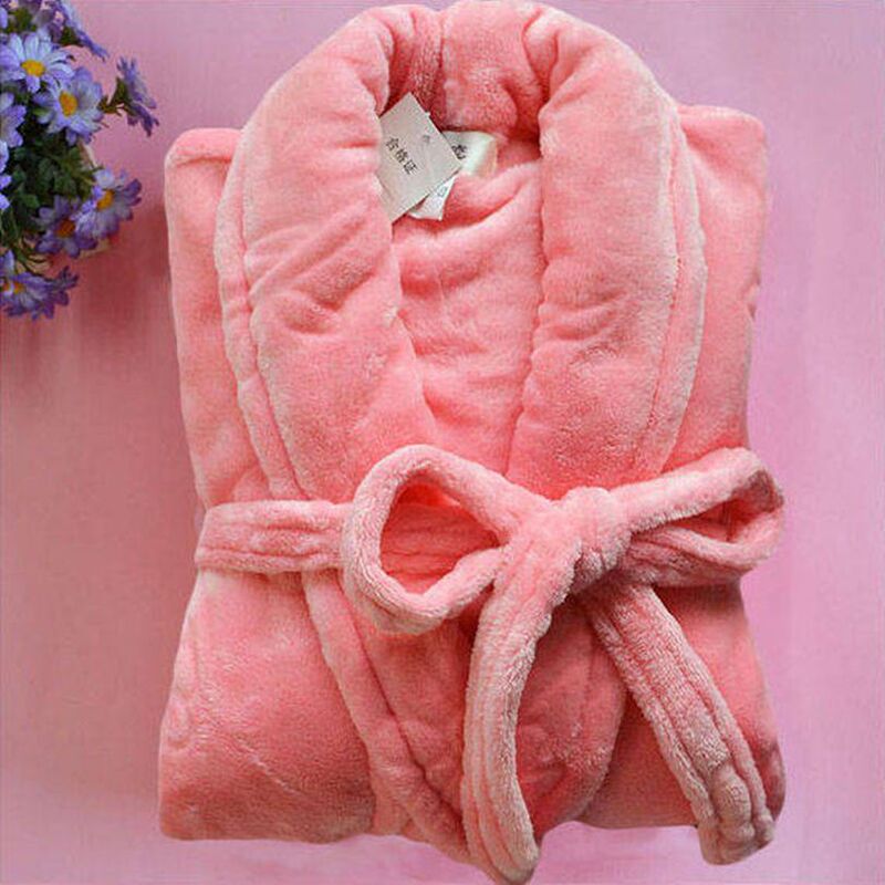 Thickened and Extra Long Flannel Couple's Nightgown Women's Winter Pajamas Bathrobe Bathrobe Men's Autumn Coral Velvet Home Clothes Thickened and Extra Long Flannel Couple's Nightgown Women's Winter Pajamas Bathrobe Bathrobe Men's Autumn Coral Velvet Home Clothes