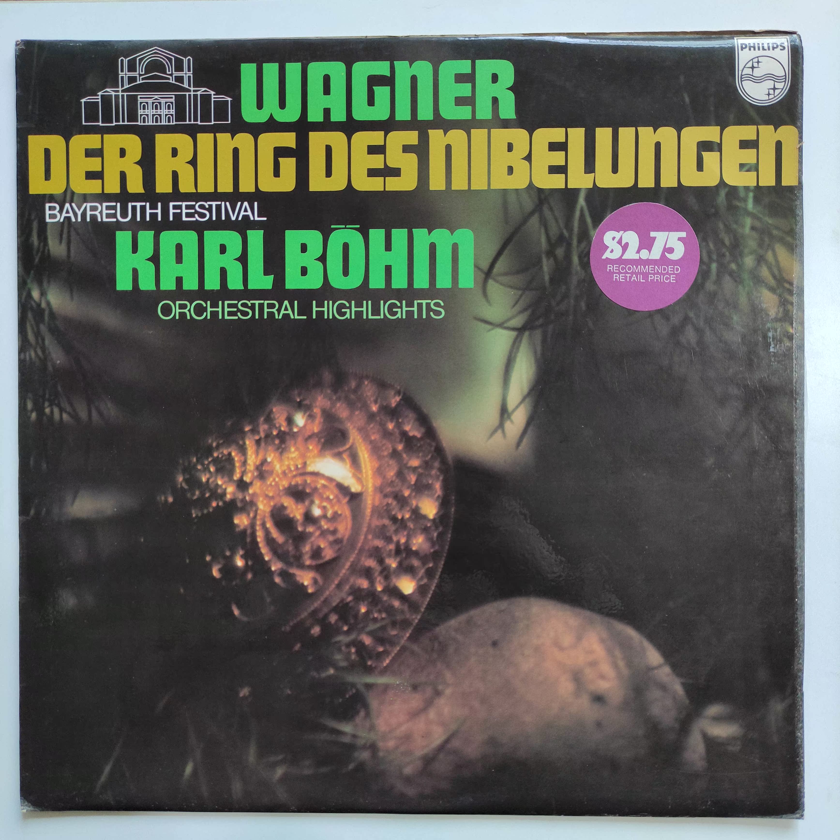 Wagner Nibelung's Ring Calbum Conducts Vinyl LP