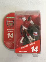 Premier League Arsenal 3D STARS football doll hand model doll 14 Henry retired gift